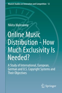 Titelbild: Online Music Distribution - How Much Exclusivity Is Needed? 9783662596982