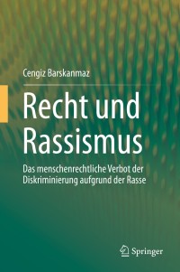 Cover image: Recht und Rassismus 9783662597453