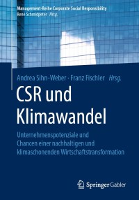 表紙画像: CSR und Klimawandel 9783662597477