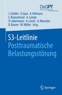 Imagen de portada: S3-Leitlinie Posttraumatische Belastungsstörung 9783662597828