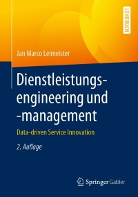 Imagen de portada: Dienstleistungsengineering und -management 2nd edition 9783662598573