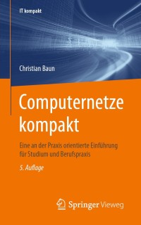 Imagen de portada: Computernetze kompakt 5th edition 9783662598962