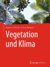 表紙画像: Vegetation und Klima 9783662598986