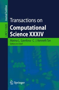 صورة الغلاف: Transactions on Computational Science XXXIV 9783662599570