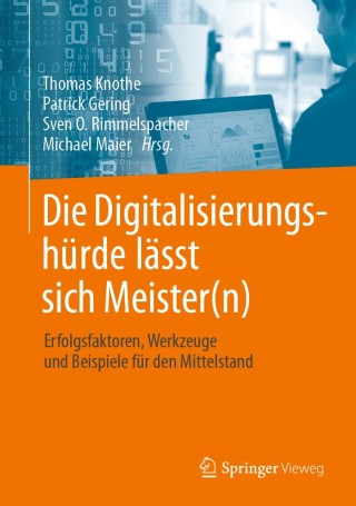 Cover image: Die Digitalisierungshürde lässt sich Meister(n) 9783662603666