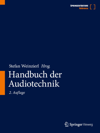 Imagen de portada: Handbuch der Audiotechnik 2nd edition 9783662603680