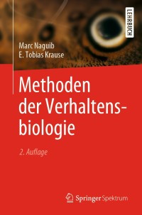 Cover image: Methoden der Verhaltensbiologie 2nd edition 9783662604144