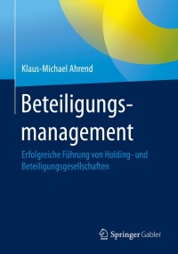 Cover image: Beteiligungsmanagement 9783662605875