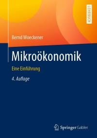 Titelbild: Mikroökonomik 4th edition 9783662606674