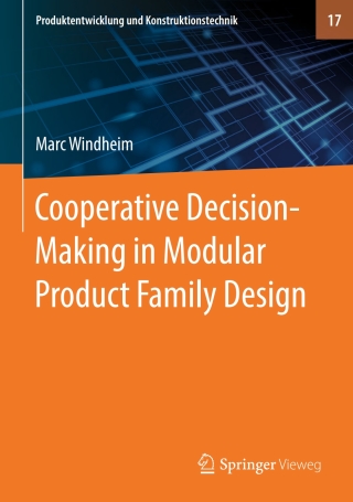 Cover image: Cooperative Decision-Making in Modular Product Family Design 9783662607145