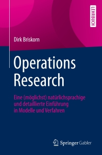 Cover image: Operations Research 9783662607824