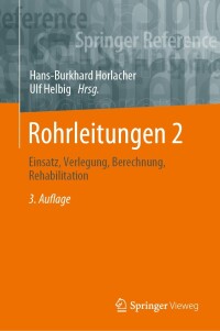 Titelbild: Rohrleitungen 2 3rd edition 9783662608036