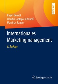 Imagen de portada: Internationales Marketingmanagement 6th edition 9783662608609