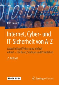 Omslagafbeelding: Internet, Cyber- und IT-Sicherheit von A-Z 2nd edition 9783662609101