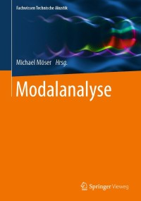 Imagen de portada: Modalanalyse 1st edition 9783662609279