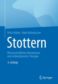 Imagen de portada: Stottern 4th edition 9783662609415