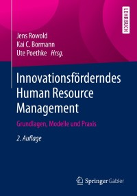Cover image: Innovationsförderndes Human Resource Management 2nd edition 9783662611296