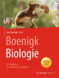 Cover image: Boenigk, Biologie 9783662612699