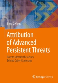 Titelbild: Attribution of Advanced Persistent Threats 9783662613122