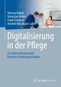 Cover image: Digitalisierung in der Pflege 9783662613719