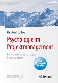 Imagen de portada: Psychologie im Projektmanagement 9783662614730