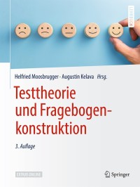 Cover image: Testtheorie und Fragebogenkonstruktion 3rd edition 9783662615317