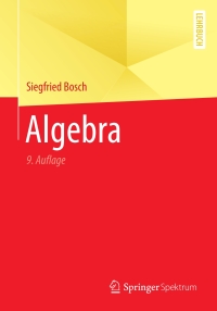 Titelbild: Algebra 9th edition 9783662616482