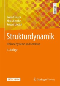 Imagen de portada: Strukturdynamik 3rd edition 9783662617670