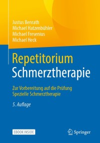 Cover image: Repetitorium Schmerztherapie 5th edition 9783662617823