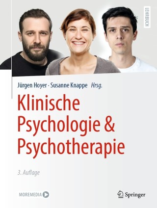 Cover image: Klinische Psychologie & Psychotherapie 3rd edition 9783662618134