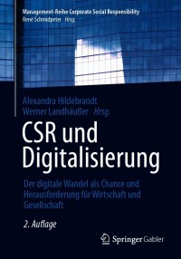 Imagen de portada: CSR und Digitalisierung 2nd edition 9783662618356