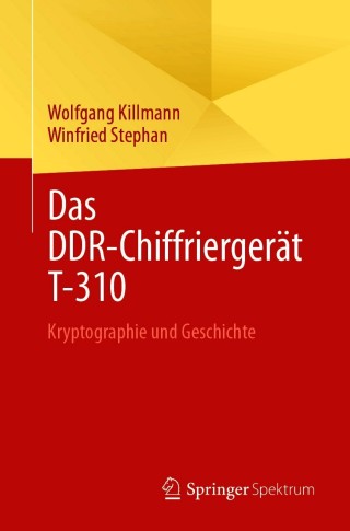 Omslagafbeelding: Das DDR-Chiffriergerät T-310 9783662618967