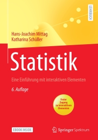 Cover image: Statistik 6th edition 9783662619117