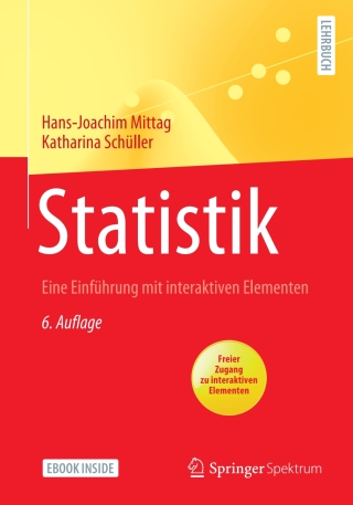 Cover image: Statistik 6th edition 9783662619117