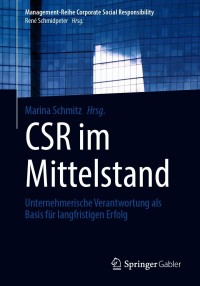 Cover image: CSR im Mittelstand 9783662619568