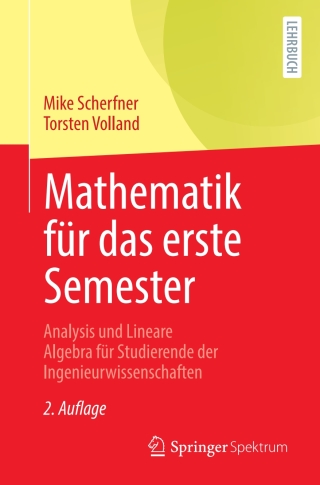Cover image: Mathematik für das erste Semester 2nd edition 9783662619919