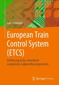 Cover image: European Train Control System (ETCS) 9783662620144