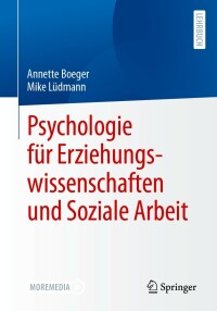 Cover image: Psychologie für Erziehungswissenschaften und Soziale Arbeit 9783662620168