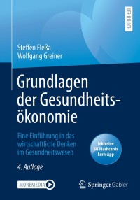 Cover image: Grundlagen der Gesundheitsökonomie 4th edition 9783662621158