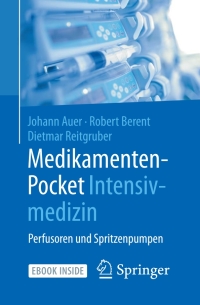 Cover image: Medikamenten-Pocket Intensivmedizin 9783662622681