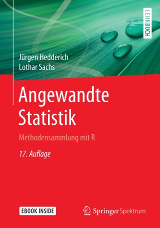 Cover image: Angewandte Statistik 17th edition 9783662622933