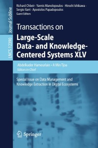 Imagen de portada: Transactions on Large-Scale Data- and Knowledge-Centered Systems XLV 1st edition 9783662623077