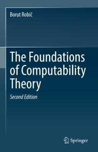 Cover image: The Foundations of Computability Theory 2nd edition 9783662624203