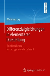 Omslagafbeelding: Differenzialgleichungen in elementarer Darstellung 9783662625576