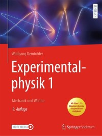 Cover image: Experimentalphysik 1 9th edition 9783662627273