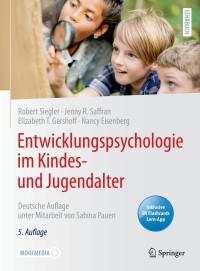 Cover image: Entwicklungspsychologie im Kindes- und Jugendalter 5th edition 9783662627716