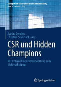 Imagen de portada: CSR und Hidden Champions 9783662628157