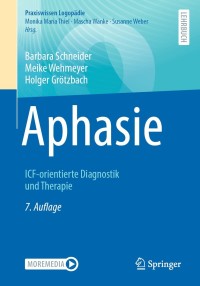 Cover image: Aphasie 7th edition 9783662628348