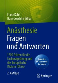 Cover image: Anästhesie Fragen und Antworten 7th edition 9783662628614