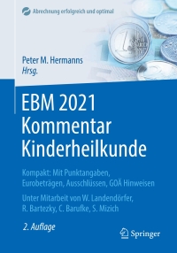 Titelbild: EBM 2021 Kommentar Kinderheilkunde 2nd edition 9783662628836